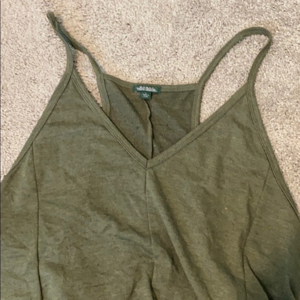 OLIVE GREEN JUMPSUIT 💗